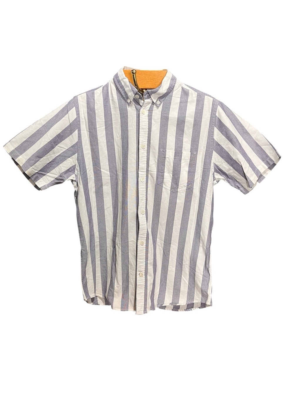 Norse Projects Theo Oxford Vertical Stripe Button-Down Small